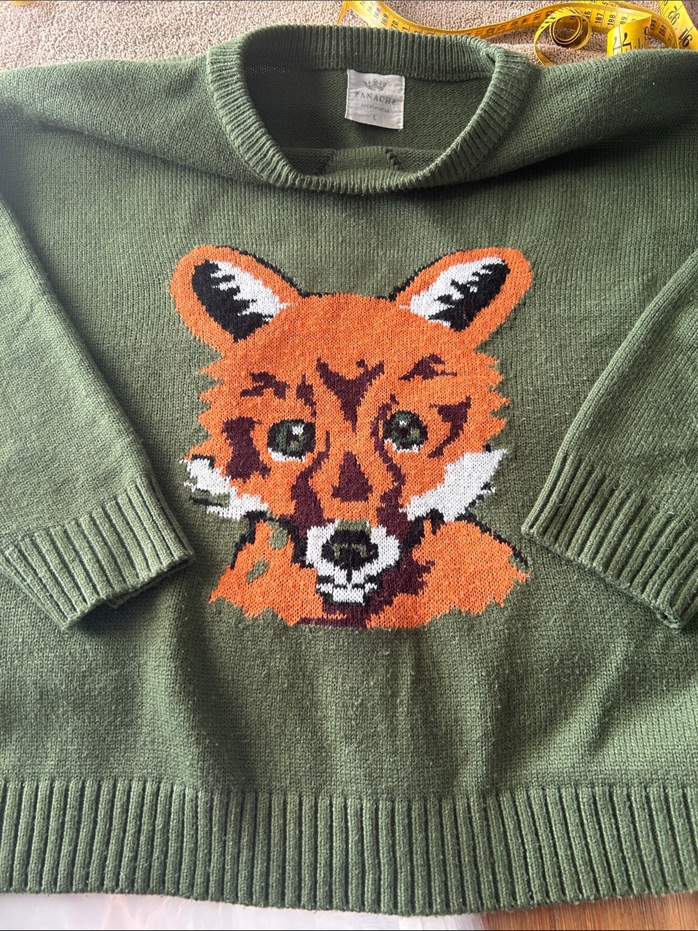 Panache Fox Crewneck Sweater